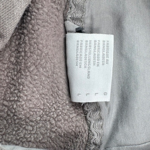 Gray Columbia Rush Valley long hoodie Women Gray Fleece Lined Size L - Picture 6 of 10